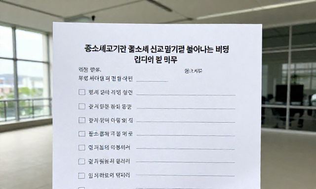 종소세신고기간 관련 이미지 - 종소세신고기간 놓치면 눈덩이처럼 불어나는 비용, 임대인이라면 반드시 체크할 리스트