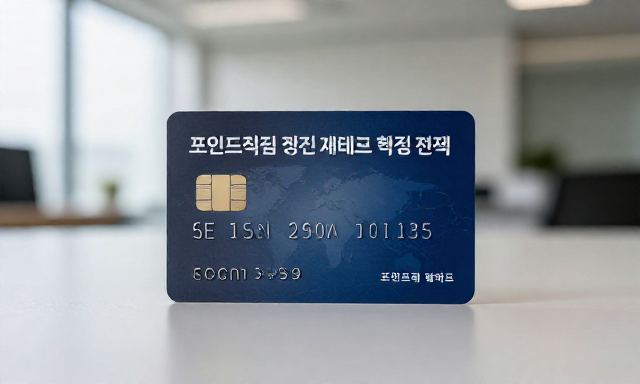 포인트적립신용카드 관련 이미지 - 포인트적립신용카드 비교로 똑똑하게 챙기는 재테크 핵심 전략