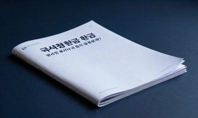 국세청환급 관련 이미지 - 국세청환급, 놓치면 내 돈이 공중분해? 부동산 투자자와 자영업자를 위한 실무 가이드